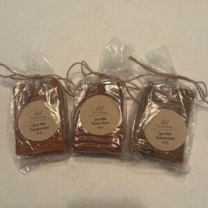 Goat Milk Cleanser Set - Pumpkin Spice, Tomato Tonic, Oatmeal Stout
